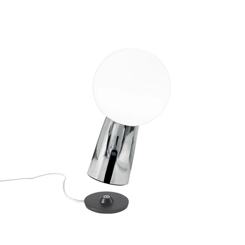 Zafferano Olimpia PRO Lampada LED in Vetro da Tavolo a Batteria Ricaricabile Zafferano Olimpia PRO Lampada LED in Vetro da Tavolo a Batteria Ricaricabile