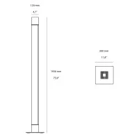 Artemide Mimesi Integralis Lampada LED Sanificante da Terra