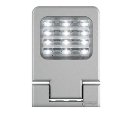 Cariboni LEVANTE small grigio LED 42W 5360lm 4000K faro proiettore da esterno
