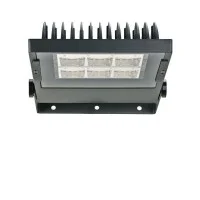 Cariboni NEWTON Grigio Alluminio LED Proiettore Esterno 140W 16200lm 4000K IP66 faro