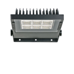 Cariboni NEWTON Grigio Alluminio LED Proiettore Esterno 140W 16200lm 4000K IP66 faro