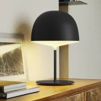 Fontana Arte Cheshire Lampada da Tavolo a Calotta da Interno