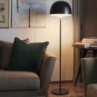 Fontana Arte Cheshire Lampada da Terra a Calotta per Interno