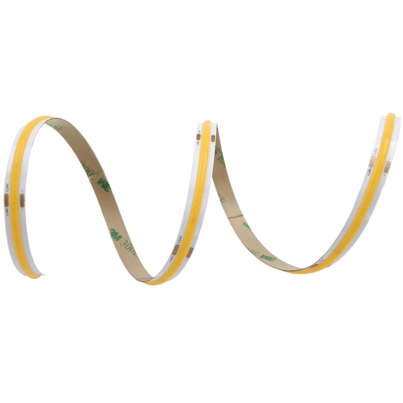 Lampo Strip Striscia LED COB 24V 14W/mt Bobina 5 Metri luce continua alta luminosità