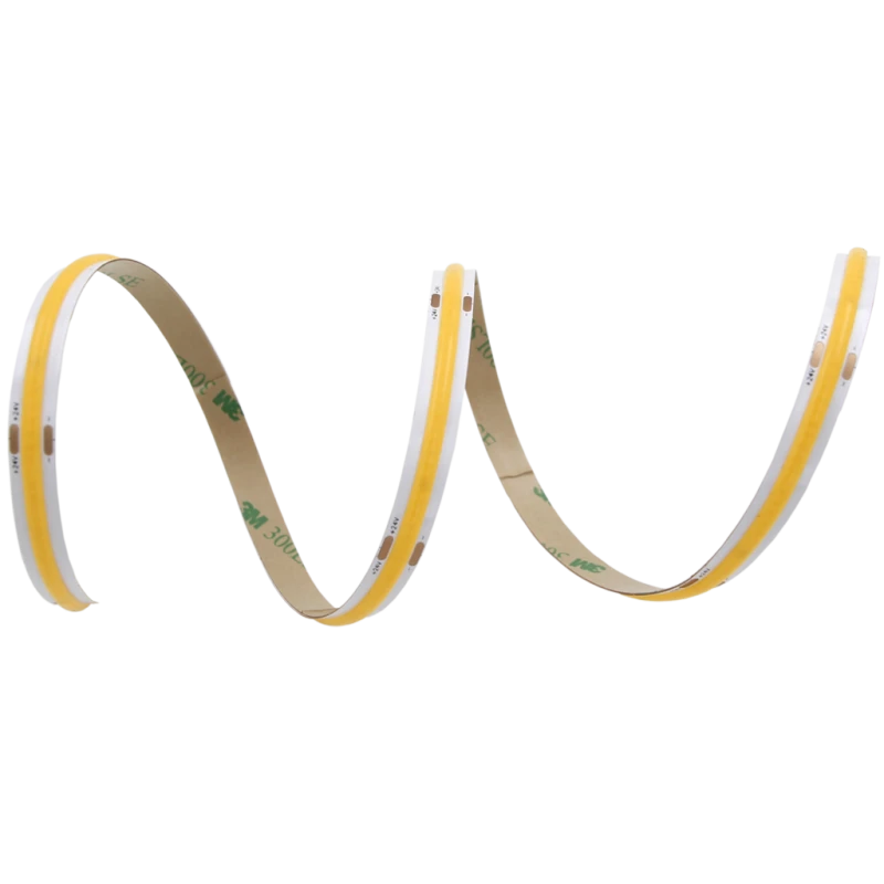 Lampo Strip Striscia LED COB 24V 14W/mt Bobina 5 Metri luce continua alta luminosità