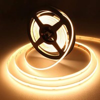 Lampo Strip Striscia LED COB 24V 14W/mt Bobina 5 Metri luce continua alta luminosità
