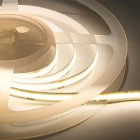 Lampo Strip Striscia LED COB 24V 14W/mt Bobina 5 Metri luce continua alta luminosità