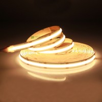 Lampo Strip Striscia LED COB 24V 14W/mt Bobina 5 Metri luce continua alta luminosità
