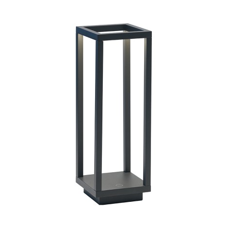 Zafferano Home PRO Lampada da Tavolo Ricaricabile a Contatto