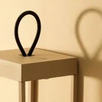 Logica Diogene L Lantern LED Table Battery Lamp With Rechargeable USB Battery For Outdoor Logica Diogene L Lantern LED Table Battery Lamp With Rechargeable USB Battery For Outdoor