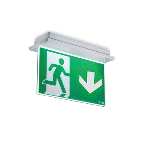 Plafoniera led uscite in basso emergenza bifacciale 150lm 11w sa-se autotest
