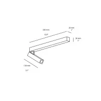 Wever & Ducrè Mick 1.0 Lampada LED da Soffitto Singola