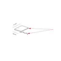 Artemide Tizio Accessorio Vetro Opalino e Molla Di Ricambio