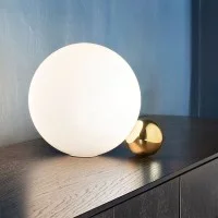 Flos Copycat LED Table Lamp Gold 24K Michael Anastassiades 2015