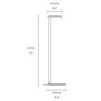 Flos Oblique Floor Lampada LED Da Terra By Vincent Van Duysen