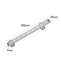 Qualiko Mini Barra LED 24V wall washer Lavamuro per Esterni IP65