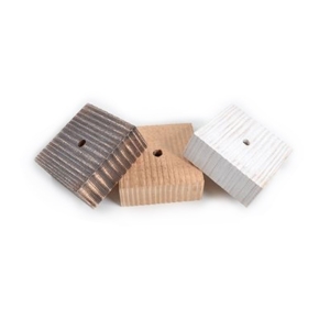 Rosone da Soffitto Quadrato con 1 Foro in Legno