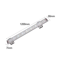 Qualiko Mini Barra LED 24V wall washer Lavamuro per Esterni IP65