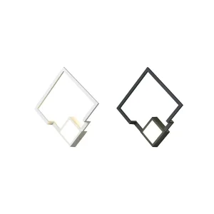 Mantra Boutique S Lampada LED Quadrata da Parete per Interno