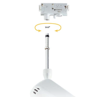 Ivela Adattatore A Jack 12V-5A Con Innesto Rapido Per Binario A Bassa Tensione