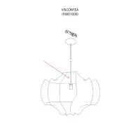 Flos Replacement Electrical Assembly for Cocoon Lamps