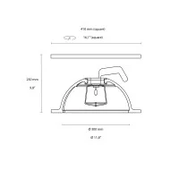 Flos Skygarden RECESSED Lampada da Incasso 12V Bassa Tensione