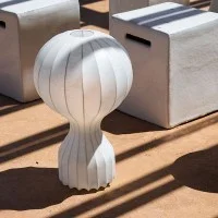 Flos Gatto Table Lamp white by Achille and Pier Giacomo