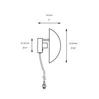 Louis Poulsen PH HAT Led Wall Lamp by Poul Henningsen