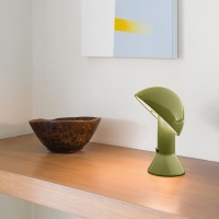 Martinelli Luce Elmetto Lampada Da Tavolo By Elio Martinelli 1976
