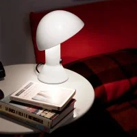 Martinelli Luce Elmetto Table Lamp by Elio Martinelli 1976