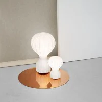 Flos Gatto Lampada da Tavolo bianco by Achille e Pier Giacomo