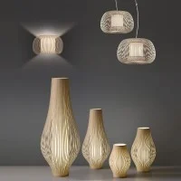 ACB Mirta LED Floor Lamp with Rounded Shape for Indoor