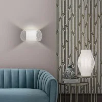 ACB Mirta Lampada LED da Parete con Forma Bombata per Interno