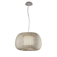 ACB Mirta Lampada LED a Sospensione con Forma Bombata da Interno