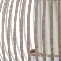 ACB Mirta Lampada LED a Sospensione con Forma Bombata da Interno