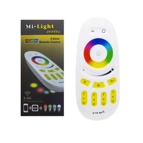 LED RGBW Touch Screen Remote Controller Wireless 2.4 12-24V 18A for Strip LED
