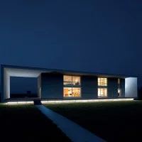 Flos TAU L 1554 Linear Wall or Ceiling Lamp For Outdoor IP65
