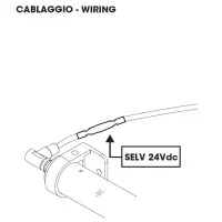 Flos Alimentazione Connettore Singolo per Lampade TAU L