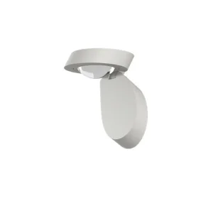 Lodes Pin Up LED Applique Lampada da Parete o Soffitto Bianco Opaco