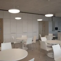 Louis Poulsen Silverback Sospensione Led tonda minimale KiBisi Design