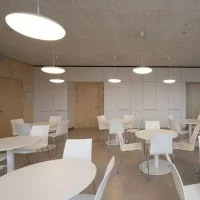 Louis Poulsen Silverback Sospensione Led tonda minimale KiBisi Design