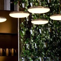 Louis Poulsen Silverback Sospensione Led tonda minimale KiBisi Design