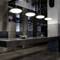 Louis Poulsen Silverback Sospensione Led tonda minimale KiBisi Design