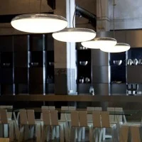 Louis Poulsen Silverback Sospensione Led tonda minimale KiBisi Design