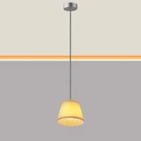 Flos Romeo Babe Soft S Suspension Lamp by Philippe Starck