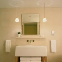Flos Romeo Babe Soft S Suspension Lamp by Philippe Starck