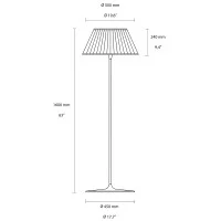 Flos Romeo Soft F Lampada da Terra by Philippe Starck
