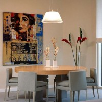 Flos Romeo Moon S2 Glass Suspension Lamp By Philippe Starck