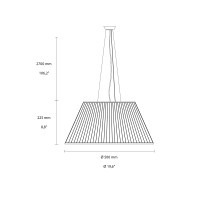 Flos Romeo Moon S2 Lampada da Sospensione By Philippe Starck