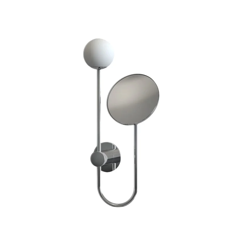 Astro Lighting Orb applique sferica da parete con Specchio tondo Astro Lighting Orb applique sferica da parete con Specchio tondo